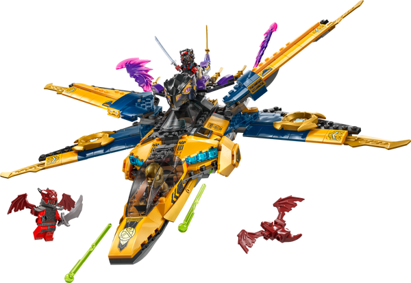 lego Ras and Arin's Super Storm Jet