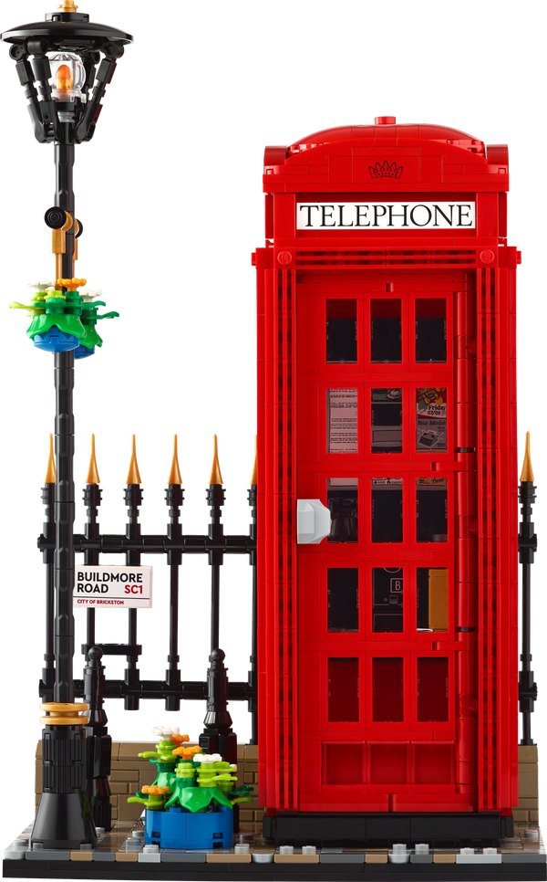 Lego Red London Telephone Box