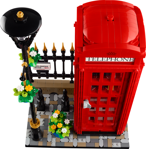 Lego Red London Telephone Box
