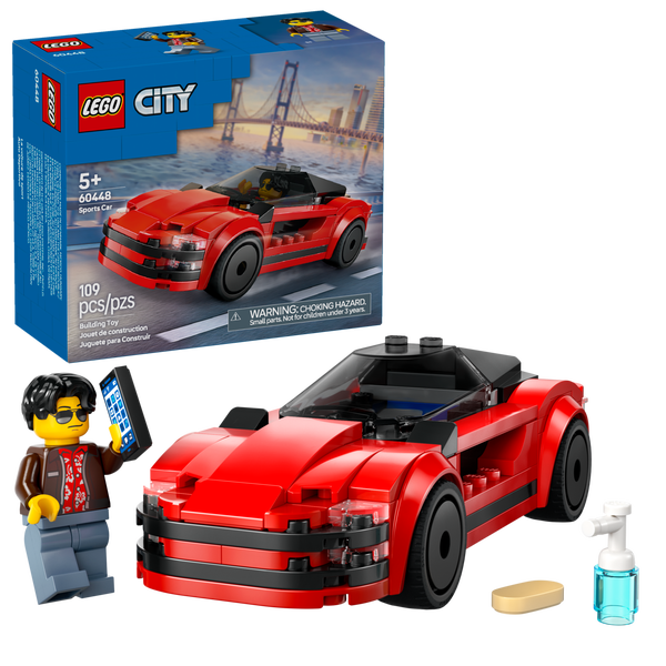 Lego Red Sports Car
