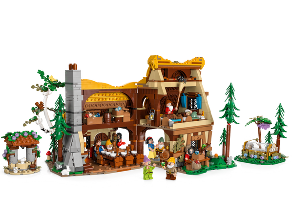Lego Snow White And The Seven Dwarfs' Cottage