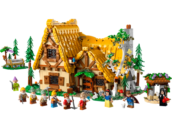 lego Snow White and the Seven Dwarfs' Cottage