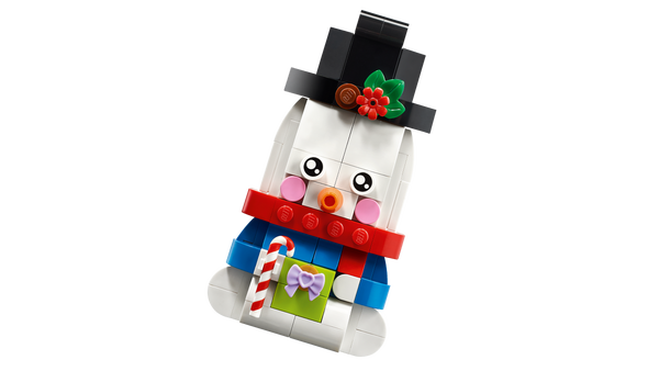 Lego Snowman Ornaments