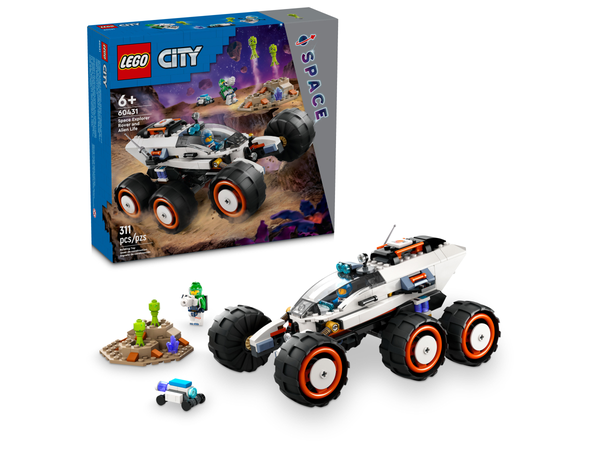 Lego Space Explorer Rover And Alien Life