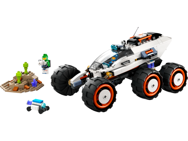 lego Space Explorer Rover and Alien Life