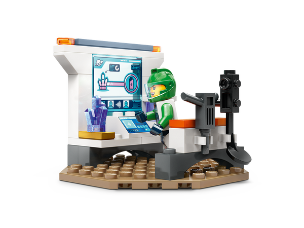 Lego Spaceship And Asteroid Discovery