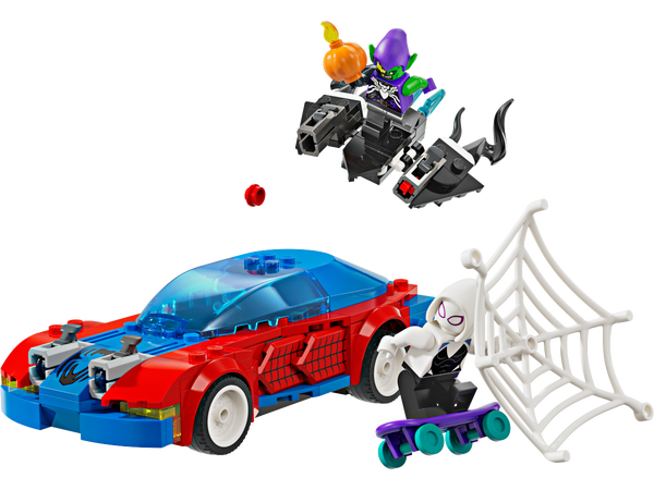 lego Spider-Man Race Car & Venom Green Goblin
