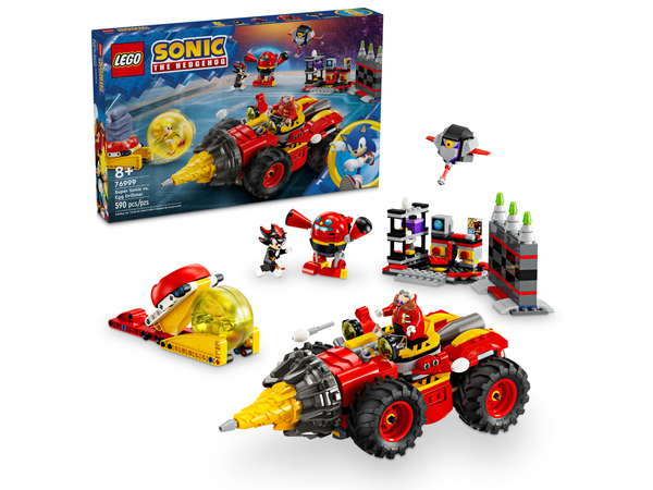 Lego Super Sonic Vs. Egg Drillster