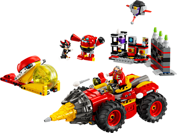 lego Super Sonic vs. Egg Drillster