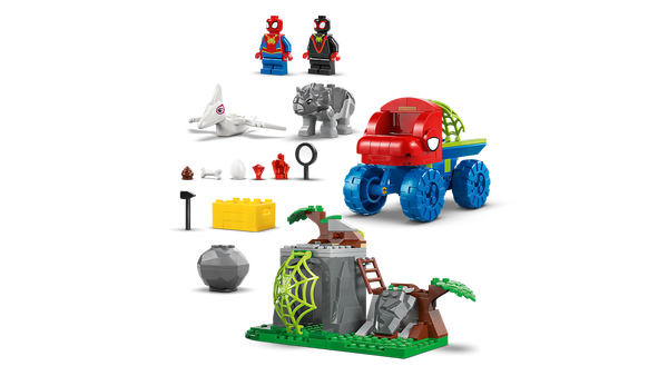 Lego Team Spidey Dino Crawler Rescue