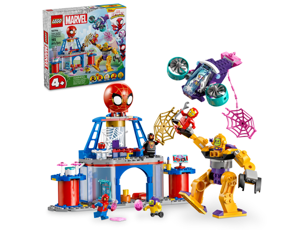 Lego Team Spidey Web Spinner Headquarters