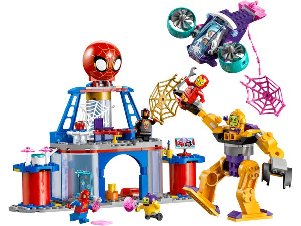 lego Team Spidey Web Spinner Headquarters