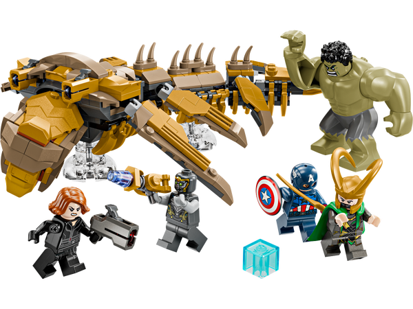 lego The Avengers vs. The Leviathan