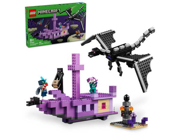 Lego The Ender Dragon And End Ship