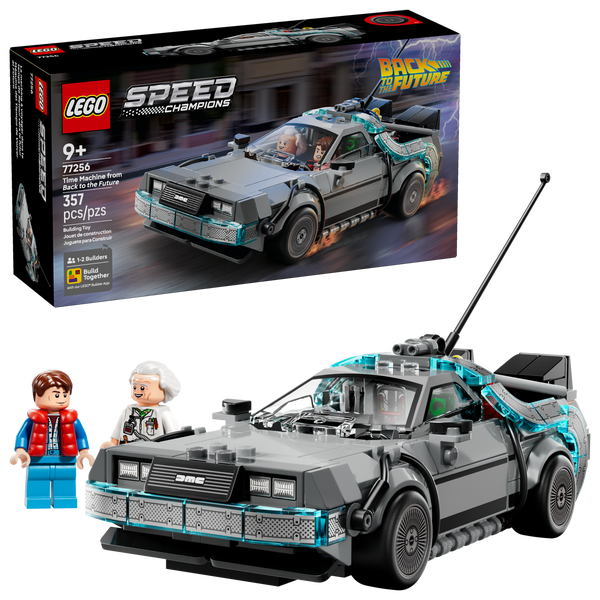 Lego Time Machine From Back To The Future