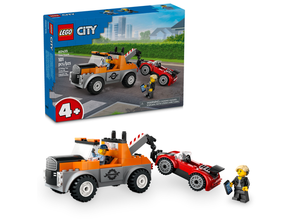 Lego Tow Truck And Sports Car Repair