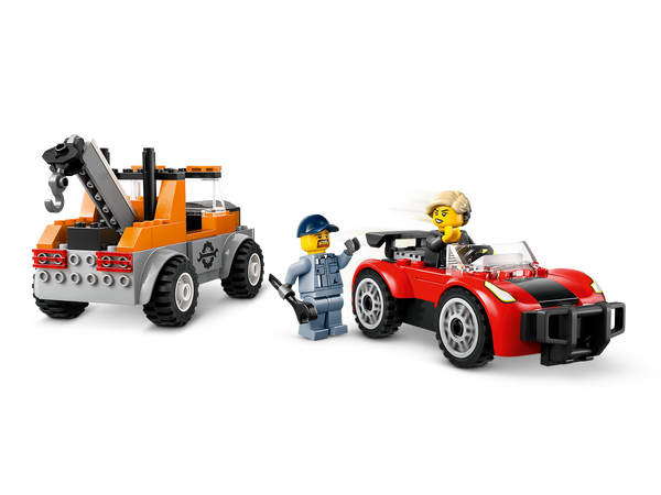 Lego Tow Truck And Sports Car Repair