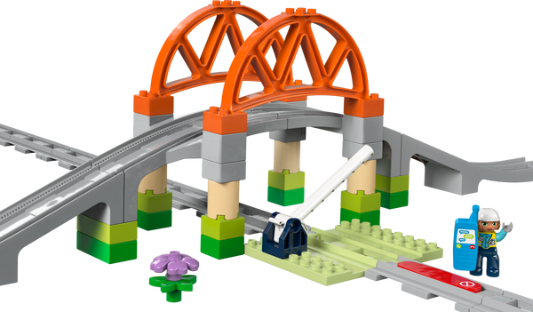 lego Train Bridge and Tracks Expansion Set