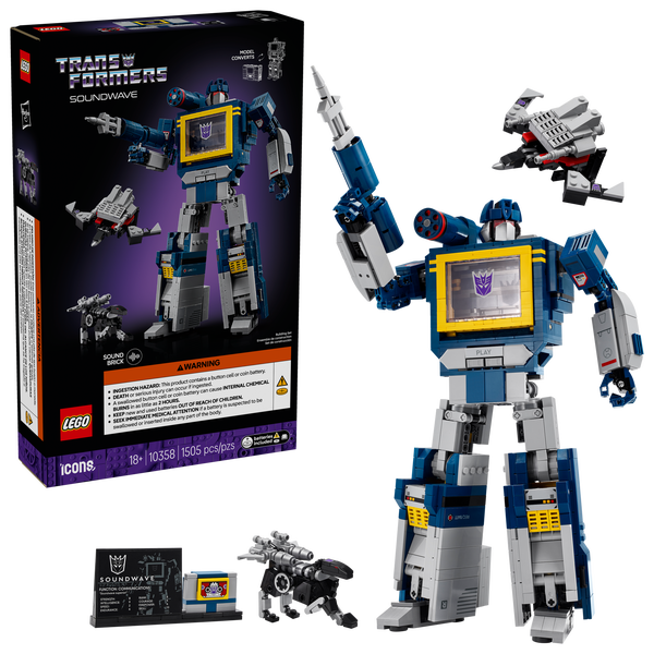 Lego Transformers: Soundwave