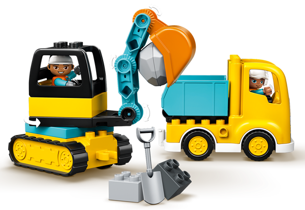 lego Truck & Tracked Excavator