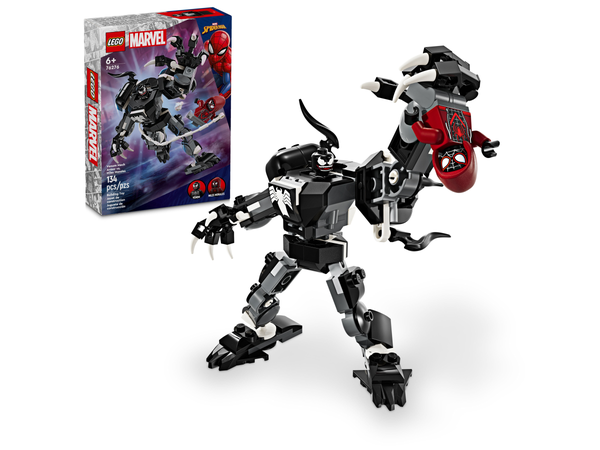 Lego Venom Mech Armor Vs. Miles Morales