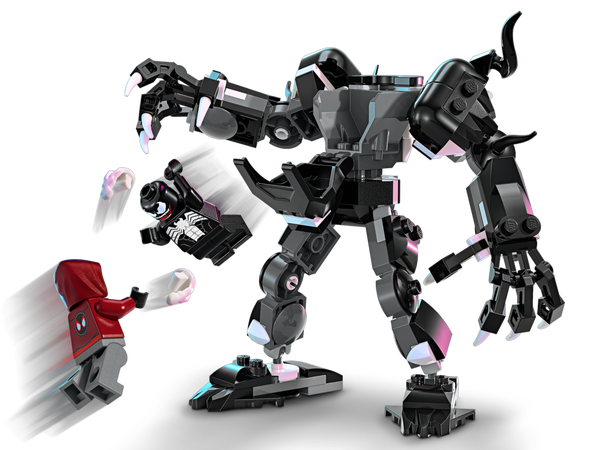 Lego Venom Mech Armor Vs. Miles Morales