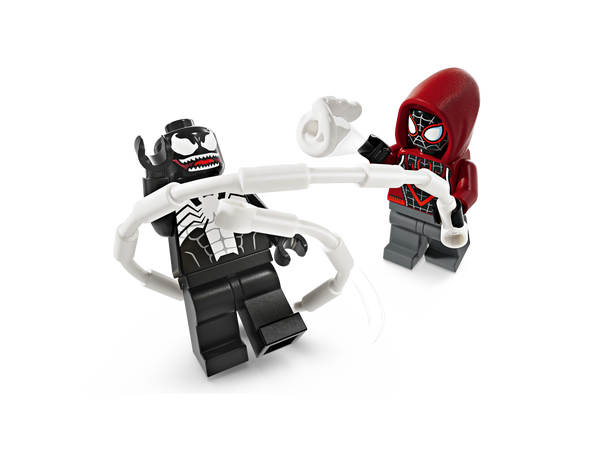 Lego Venom Mech Armor Vs. Miles Morales