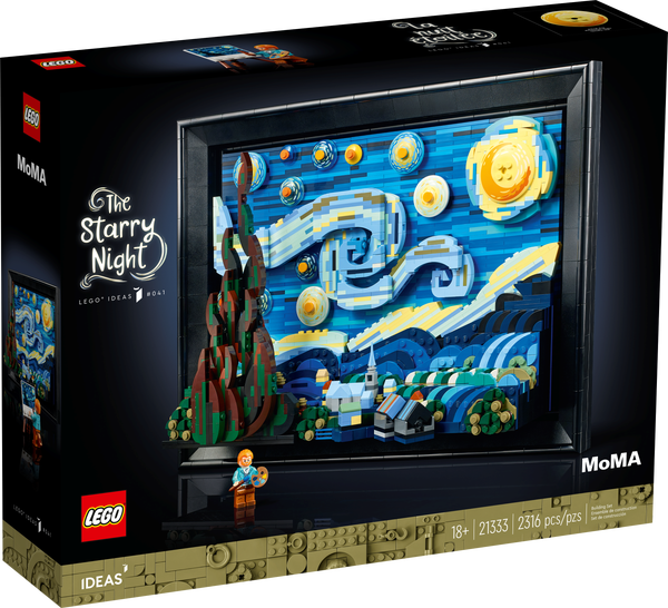 Lego Vincent Van Gogh - The Starry Night