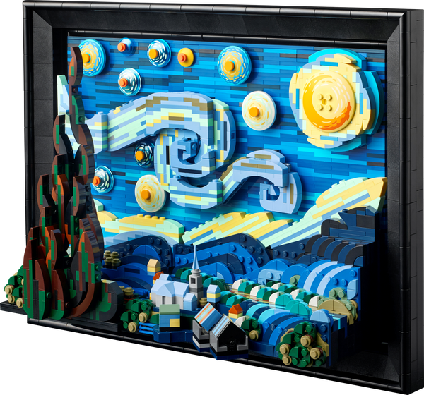 Lego Vincent Van Gogh - The Starry Night