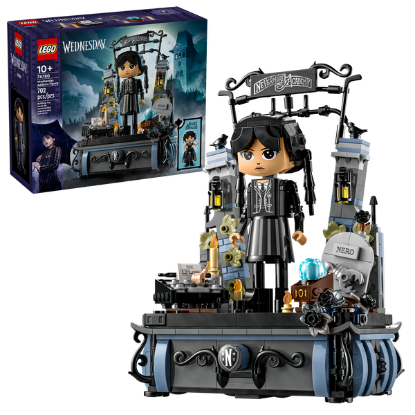 Lego Wednesday Addams Figure