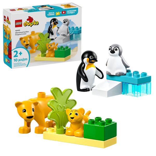 Lego Wild Animal Families: Penguins & Lions