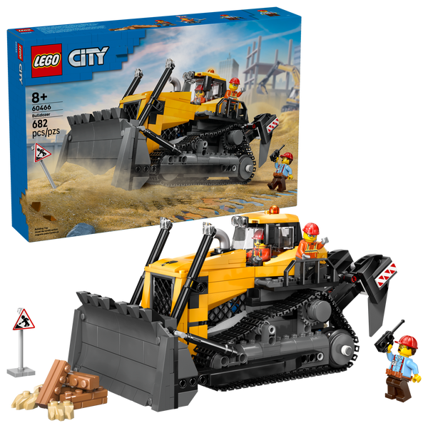 Lego Yellow Bulldozer
