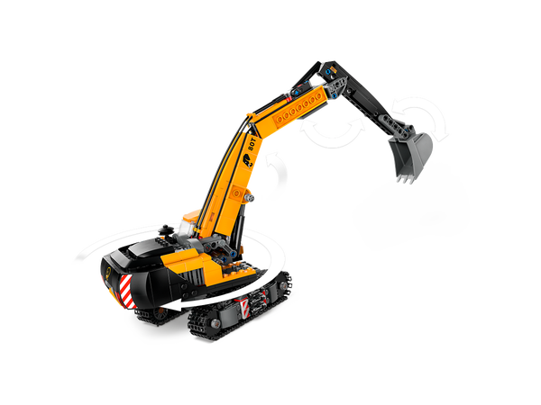Lego Yellow Construction Excavator