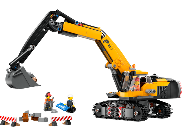 lego Yellow Construction Excavator