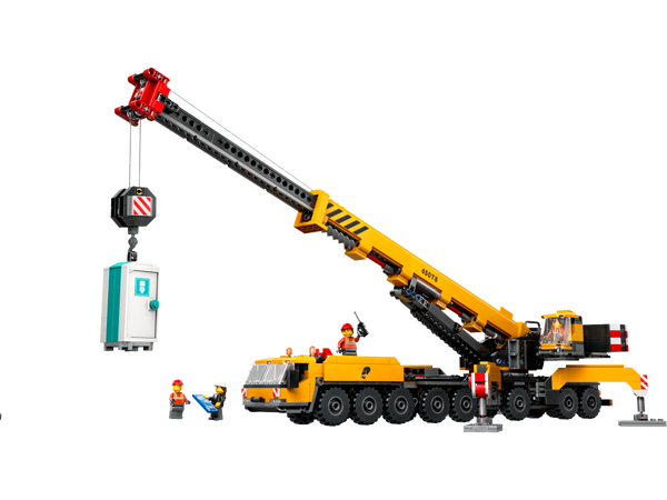 lego Yellow Mobile Construction Crane