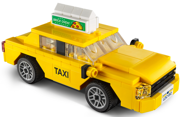 Lego Yellow Taxi