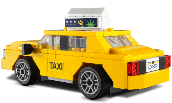 Lego Yellow Taxi