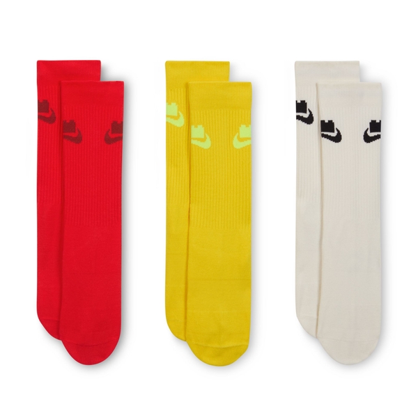 Lego Nike X LEGO® Collection Everyday Essentials Crew Socks (3 Pairs)