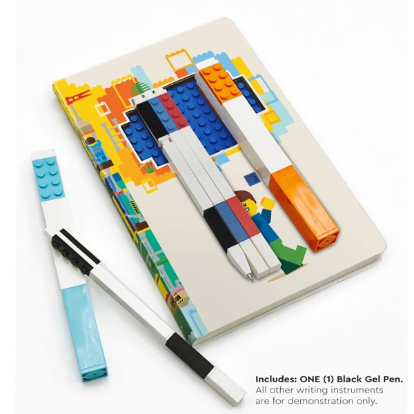 Lego Reclaim And Recycle Notebook With Gel Pen – Thoughts