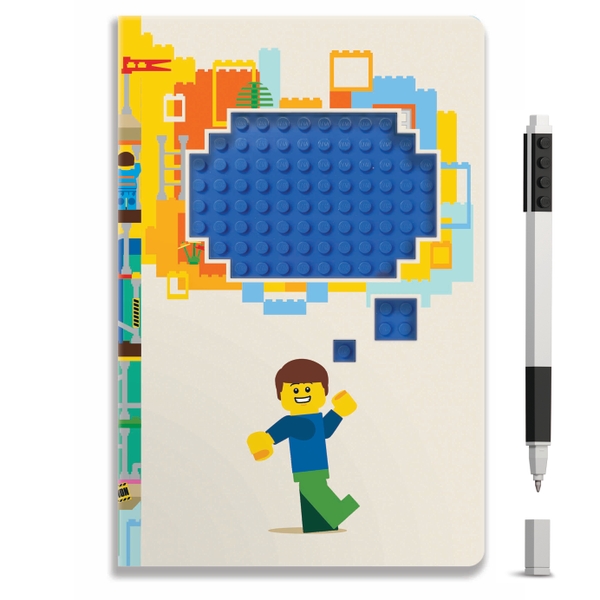 lego Reclaim and Recycle Notebook with Gel Pen – Thoughts
