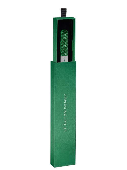 Leighton Denny 20th Anniversary Small Crystal Nail File (135mm) & Storage Box