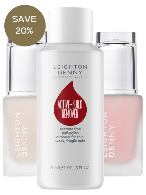 leighton denny Active Build Treatment Regime Kit For Thin Weak Nails