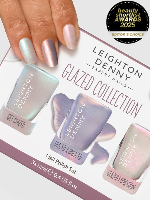 Leighton Denny Glazed Collection Nail Polish Gift Set