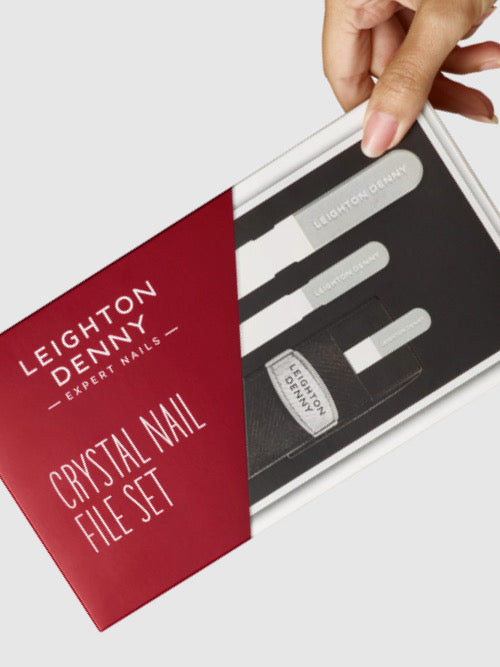Leighton Denny Crystal Nail File Set