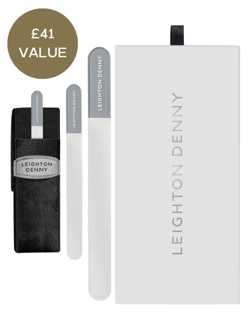 leighton denny Crystal Nail File Set