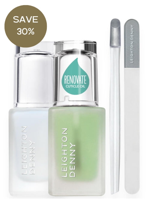 leighton denny Express Brightening Manicure Set