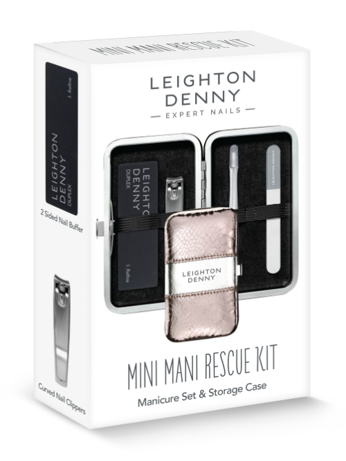 Leighton Denny Mini Mani Rescue Kit Manicure Set (5 Piece)