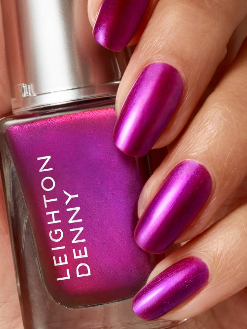 Leighton Denny Raspberry Crush | Opaque Metallic Nail Polish