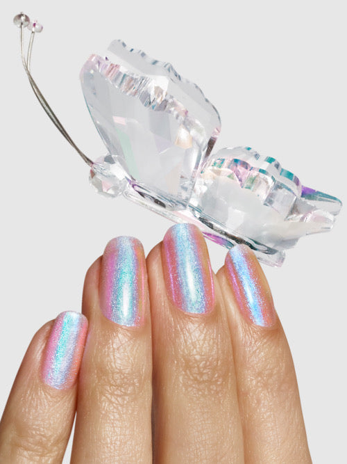 Leighton Denny Super Wings | Semi-sheer Iridescent Nail Polish