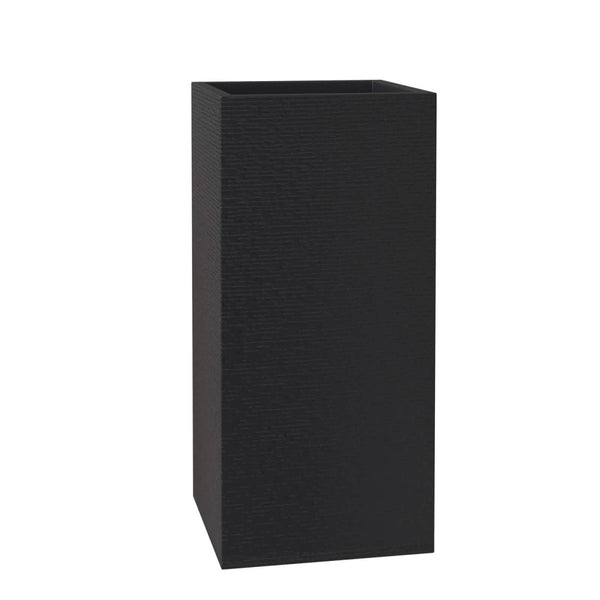 leisure mod Basalt Fiberstone and MgO Clay Modern Tall Square Planter Pot for Indoor and Outdoor